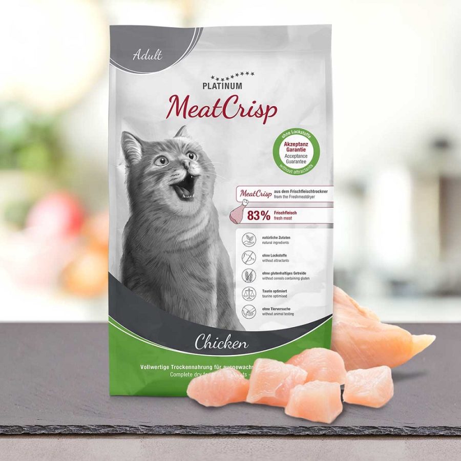 PLATINUM MEATCRISP ADULT FISH ΑΠΟΞΗΡΑΜΕΝΗ ΞΗΡΑ ΤΡΟΦΗ ΓΙΑ ΕΝΗΛΙΚΕΣ ΓΑΤΕΣ ΜΕ 83% ΦΡΕΣΚΟ ΚΡΕΑΣ ΚΟΤΟΠΟΥΛΟΥ 3KG