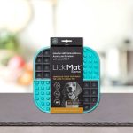 LICKIMAT SLOMO DOG TURQUOISE ΜΠΩΛ ΑΡΓΟΥ ΤΑΪΣΜΑΤΟΣ SLOW FEEDER ΓΙΑ ΣΚΥΛΟΥΣ PLATINUMHELLAS.GR