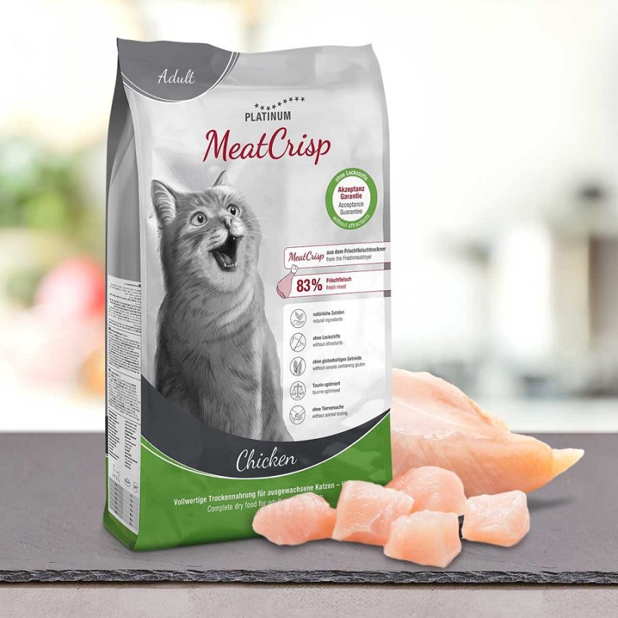 PLATINUM MEATCRISP ADULT FISH ΑΠΟΞΗΡΑΜΕΝΗ ΞΗΡΑ ΤΡΟΦΗ ΓΙΑ ΕΝΗΛΙΚΕΣ ΓΑΤΕΣ ΜΕ 83% ΦΡΕΣΚΟ ΚΡΕΑΣ ΚΟΤΟΠΟΥΛΟΥ PLATINUM HELLAS