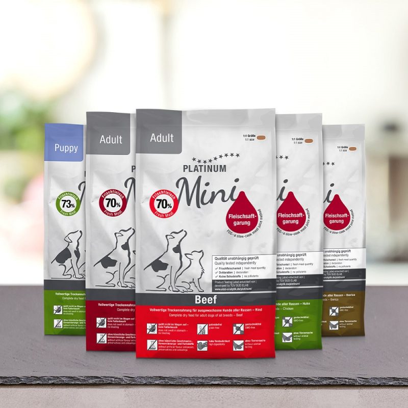 PLATINUM ADULT MINI DUO ΣΥΝΔΥΑΣΜΟΣ ΜΑΓΕΙΡΕΥΤΩΝ ΞΗΡΩΝ ΤΡΟΦΩΝ ΣΚΥΛΟΥ ΚΟΤΟΠΟΥΛΟ ΙΒΗΡΙΚΟ 900GR